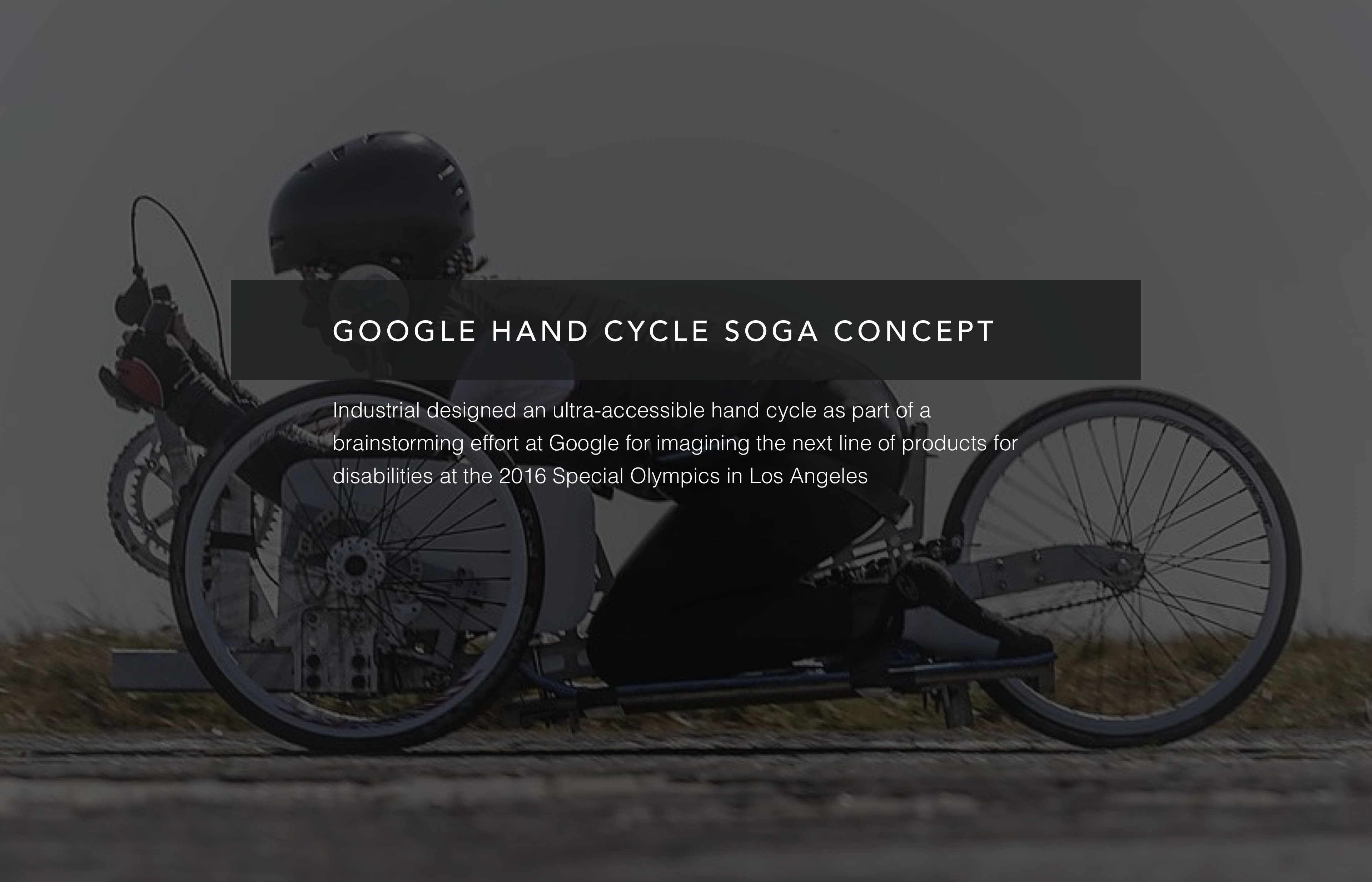Google Hand Cycle Concept