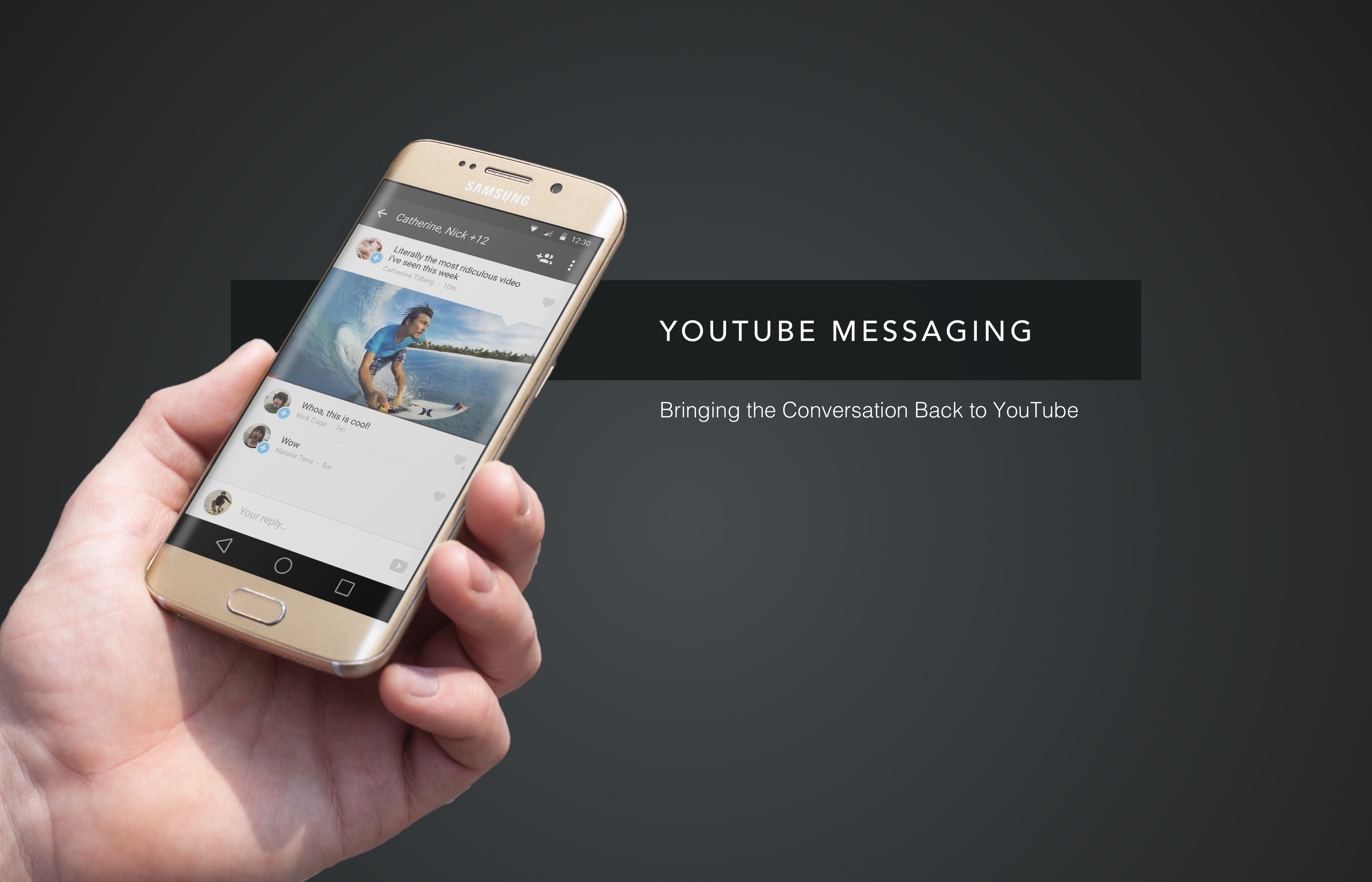 YouTube In-App Messaging