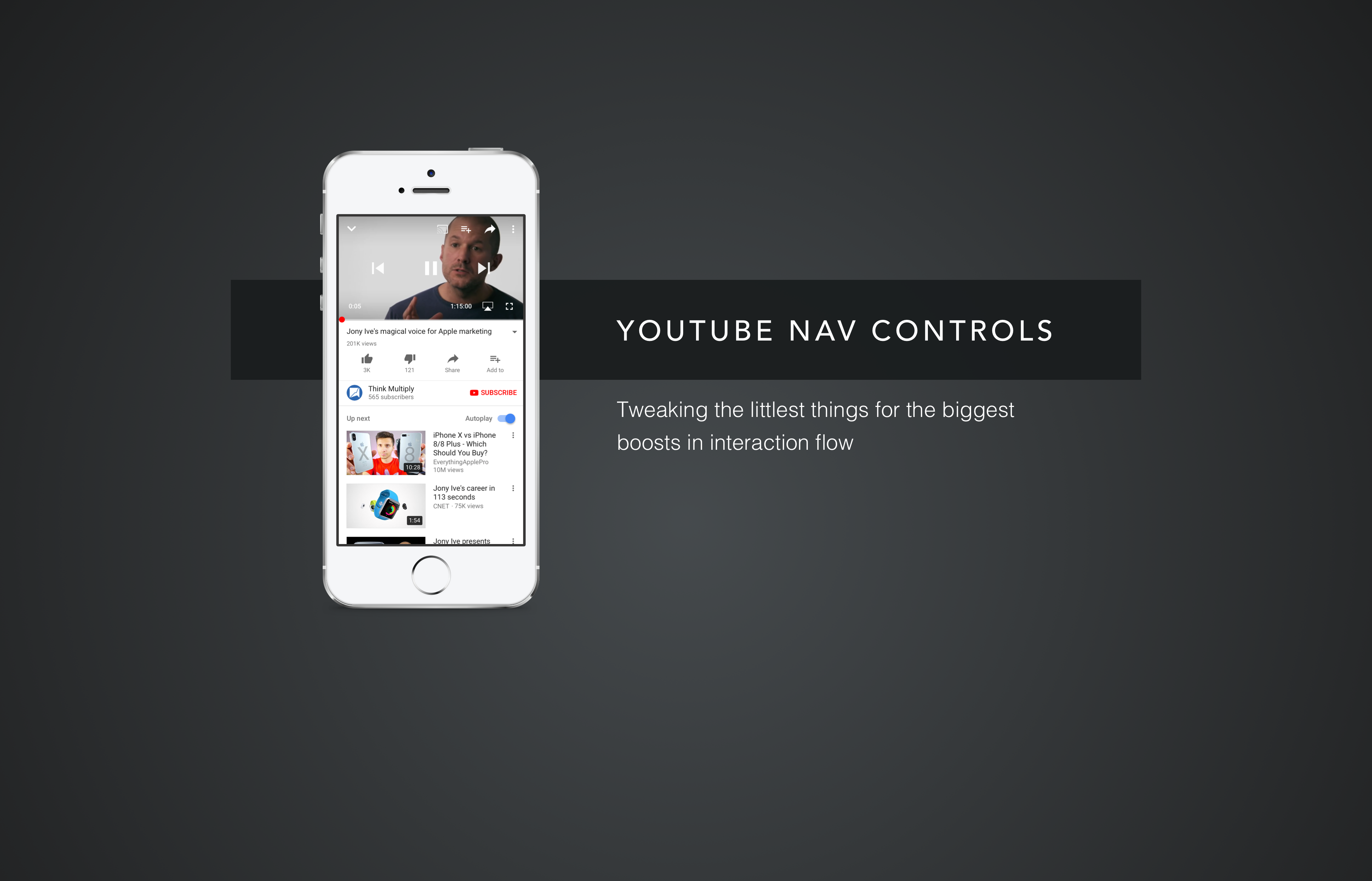 YouTube Nav Controls